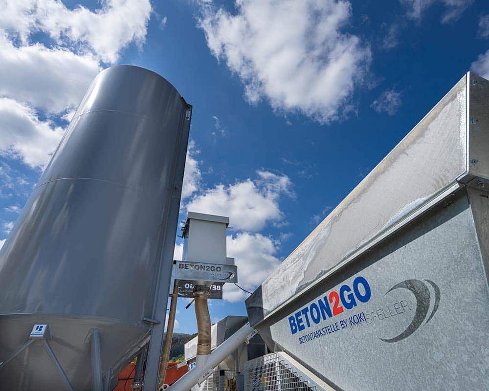 Bild vom Betonwerk.
